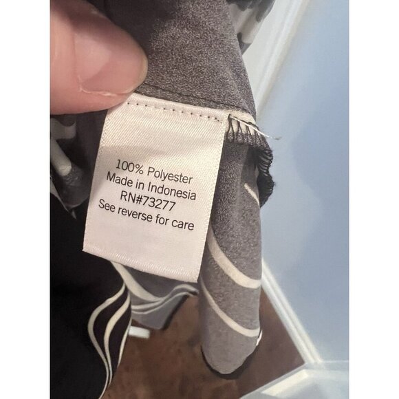 Nine West Dress Womens 2X (XXL) Knit Just Above Knee Plus Size Belted Career - Picture 12 of 13